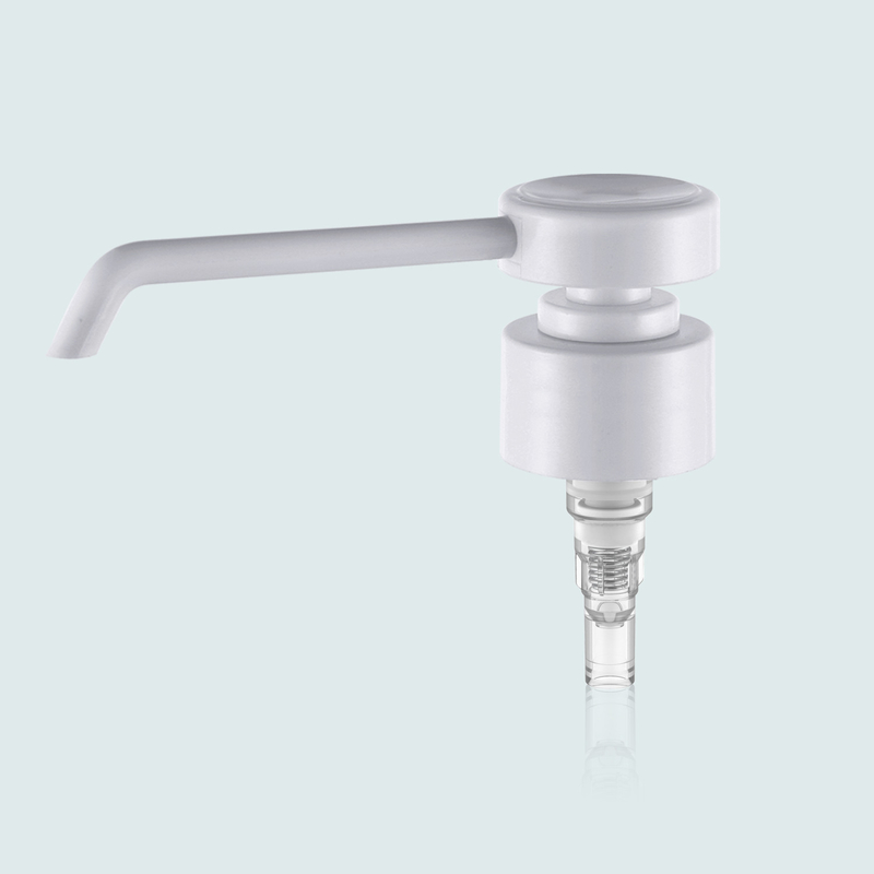 Plastic Down Locking Liquid Soap Dispenser Pump for Shampoo and Hair Condition Closure Options 24/415