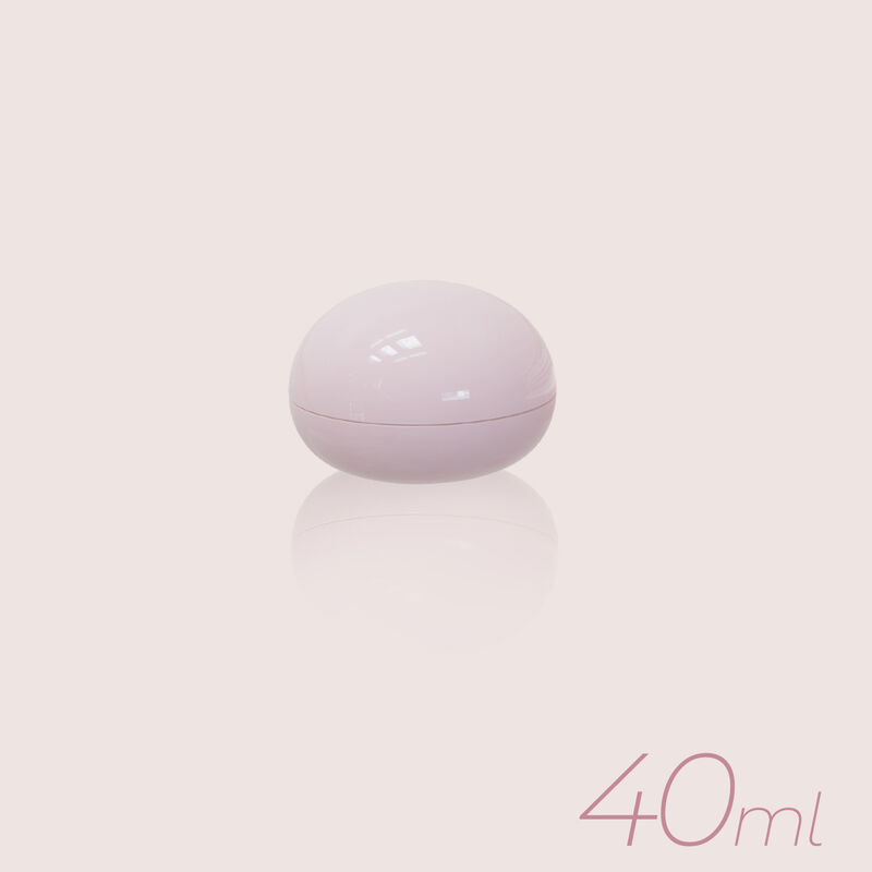 40ml Round PP/PCR Cosmetic Jar - Durable Plastic Cosmetic Container for Creams and Lotions