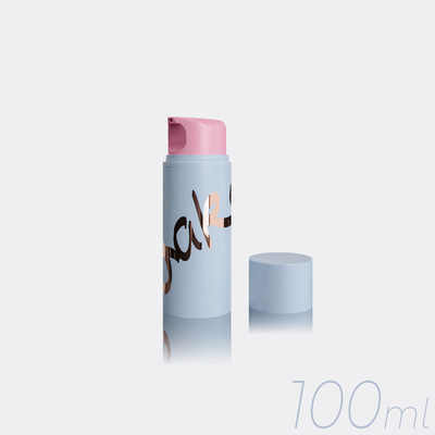 100 ml PP-Kosmetik-Flasche ohne Luftpumpe mit Plastik- oder Metallfeder