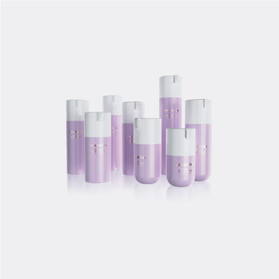 Großer Kapazitätsbereich 360-Grad-Airless-Dosier-PP/PCR-Kosmetikpumpflaschen für Lotion und Creme