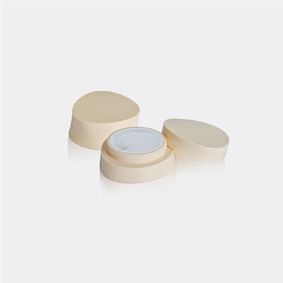 Unregelmäßig geformte 8 ml und 15 ml ABS PP LDPE Kunststoff-Kosmetikgefäße für Emulsionen GR725